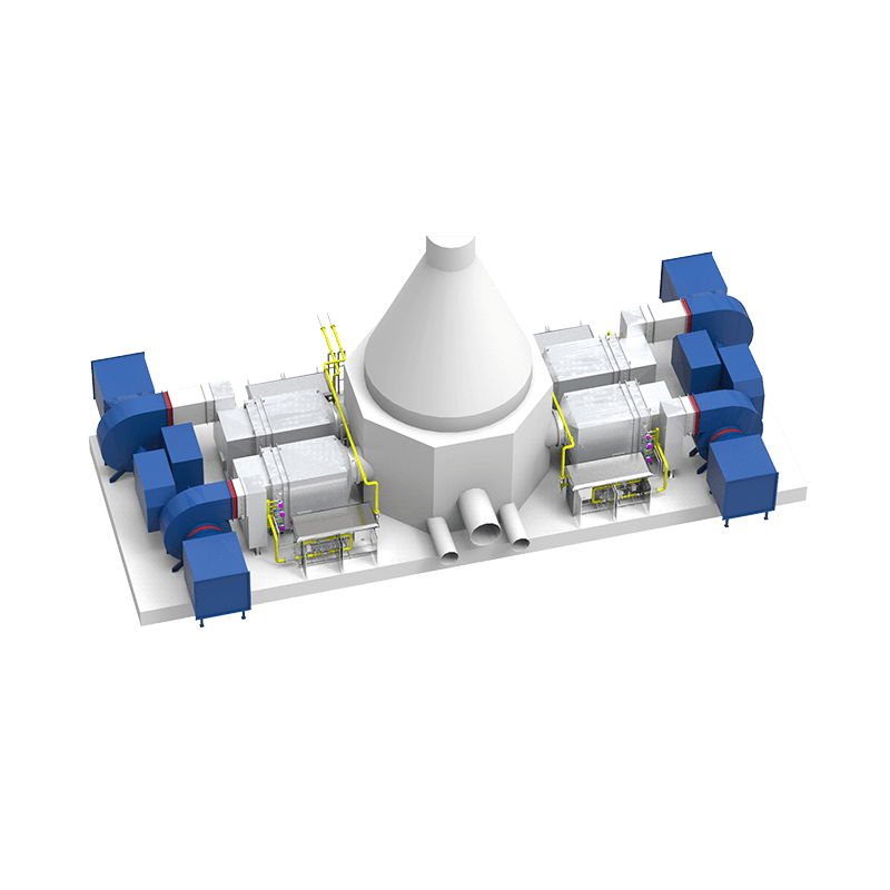 Customized Low-Temperature Exhaust Heat Hot Air Heater