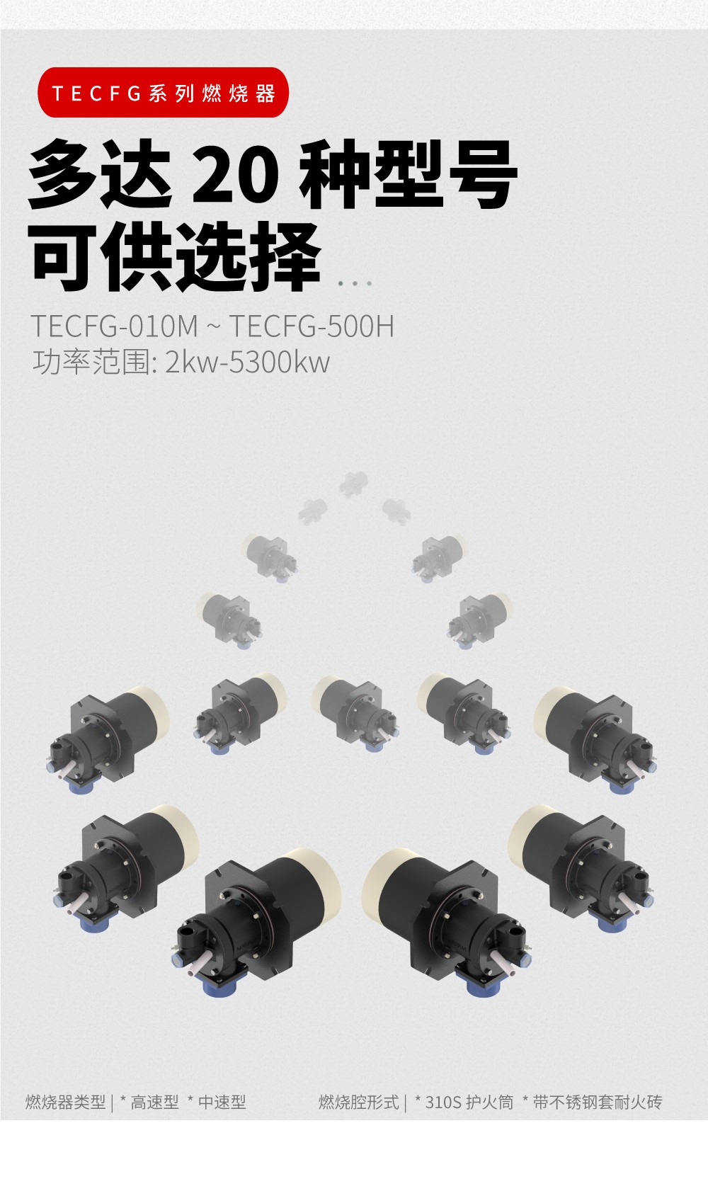 Tecflame系列燃烧器