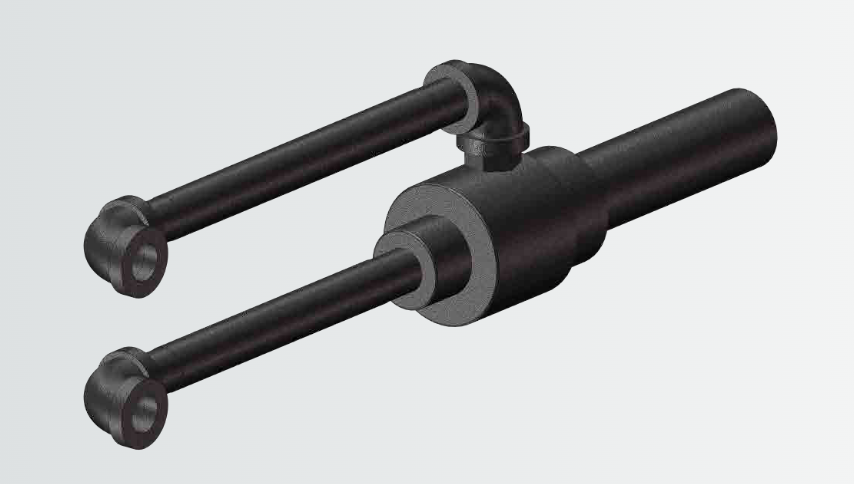 玻璃料道保温纯氧燃烧器